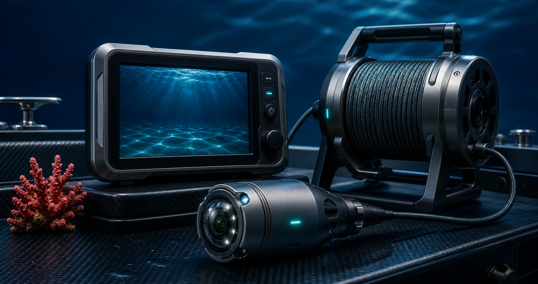 fourq underwater fishing camera system