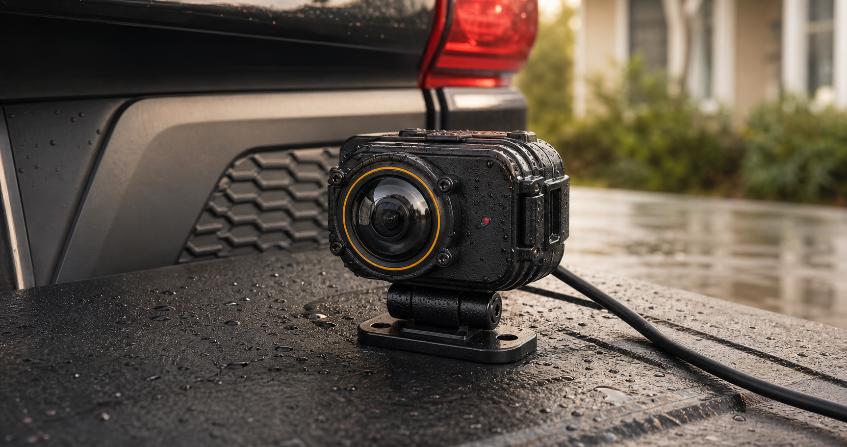 Customer waterproof fishing accessory review scene